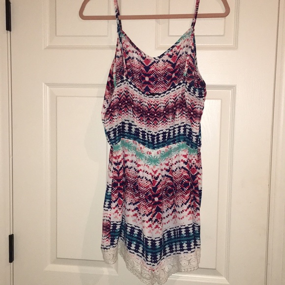 Multi-Color Romper - Picture 3 of 3